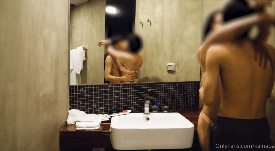หลุดคลิปโป๊ Onlyfans kainaoa ผลงานเกือบสุดท้ายของน้องไข่เน่า เย็ดกับแฟนในห้องน้ำ ต้องดู เด็ดจริงๆ เย็ดท่าหมาเสียงครางเสียวๆ